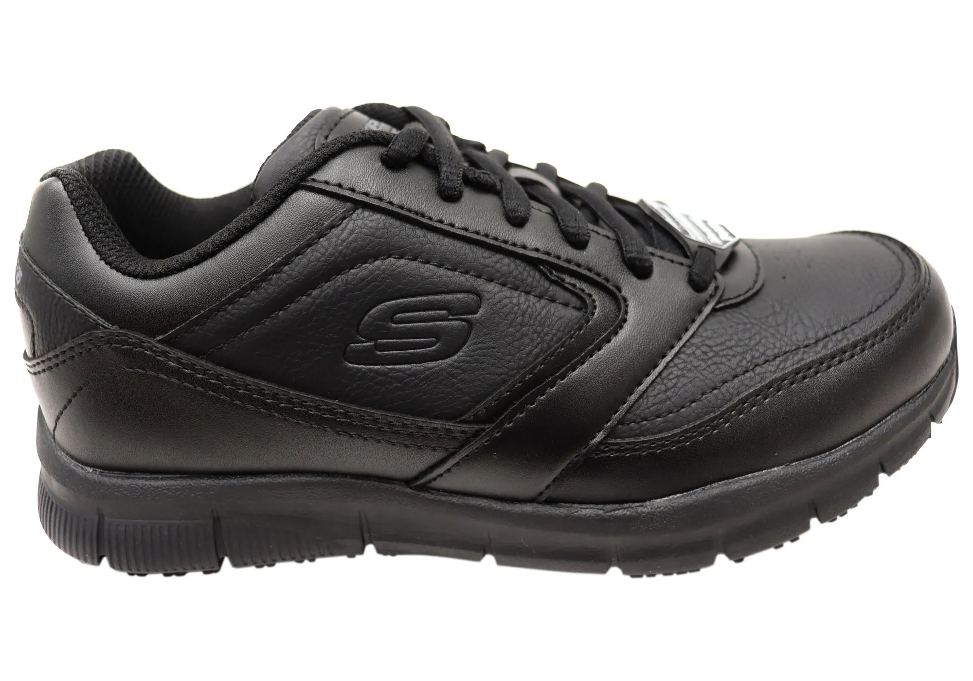 Supportive Core Office Workers Skechers Womens Work Nampa Wyola Slip Resistant Shoes