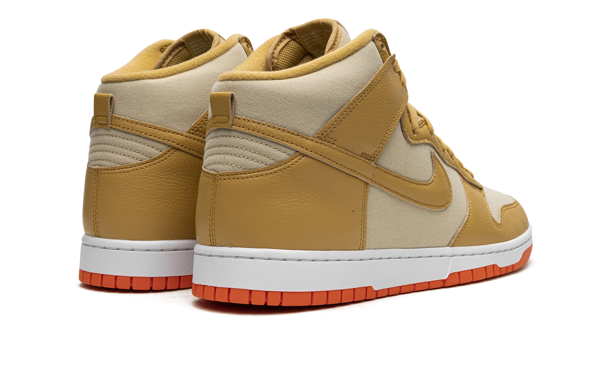 Dynamic Motion Easy   To   Wear Dunk High "Gold Canvas"
