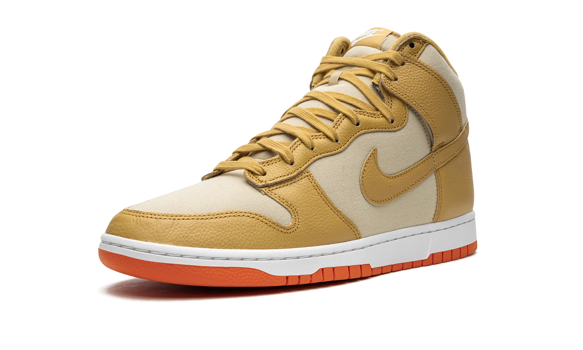 Spring Ready Foot Shape Dunk High "Gold Canvas"