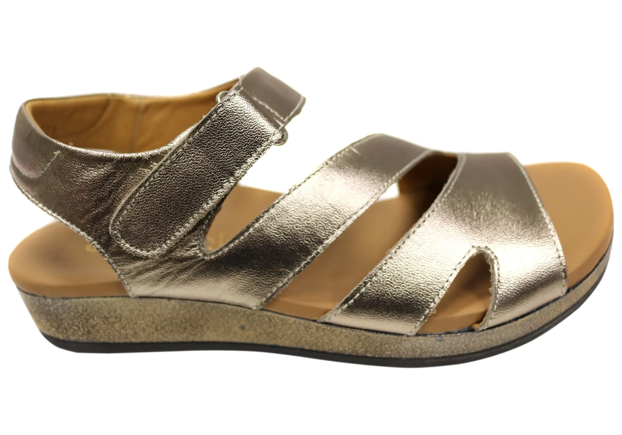 Fashion Forward Pet Walk Opananken Jules Womens Comfortable Brazilian Leather Sandals