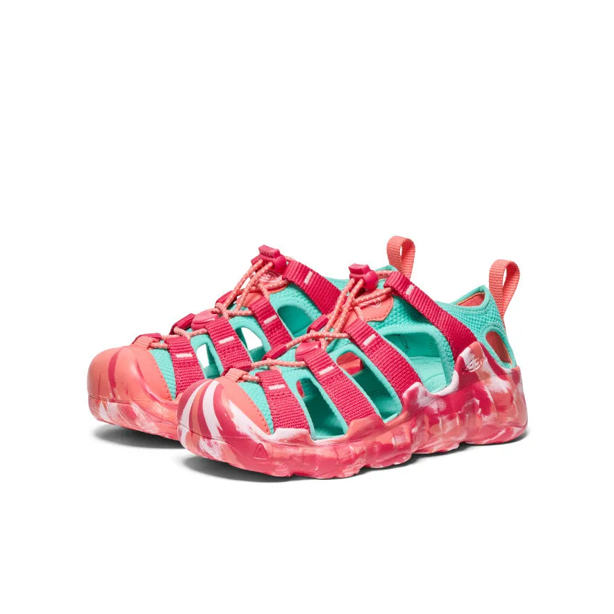Big Kids' Hyperport H2 Sandal  |  Raspberry/Pool Blue Flat Base