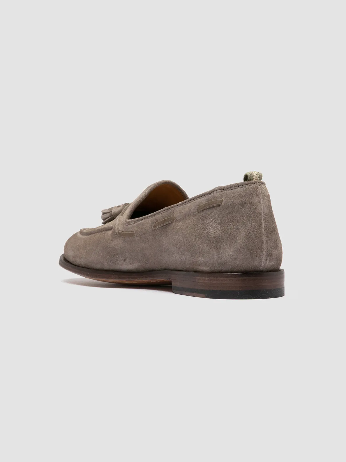 Flat Form OPERA 002 - Grey Suede Tassel Loafers