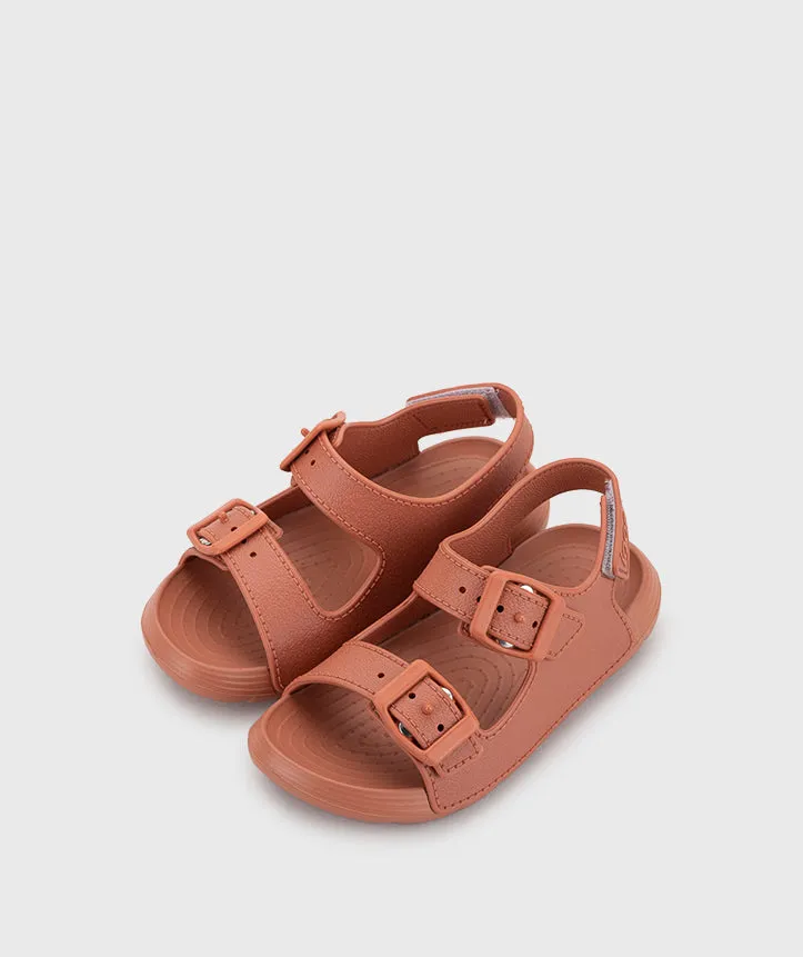 Igor Boy's and Girl's Maui MC Sandals, Terracota Arch Ease Memory Foam