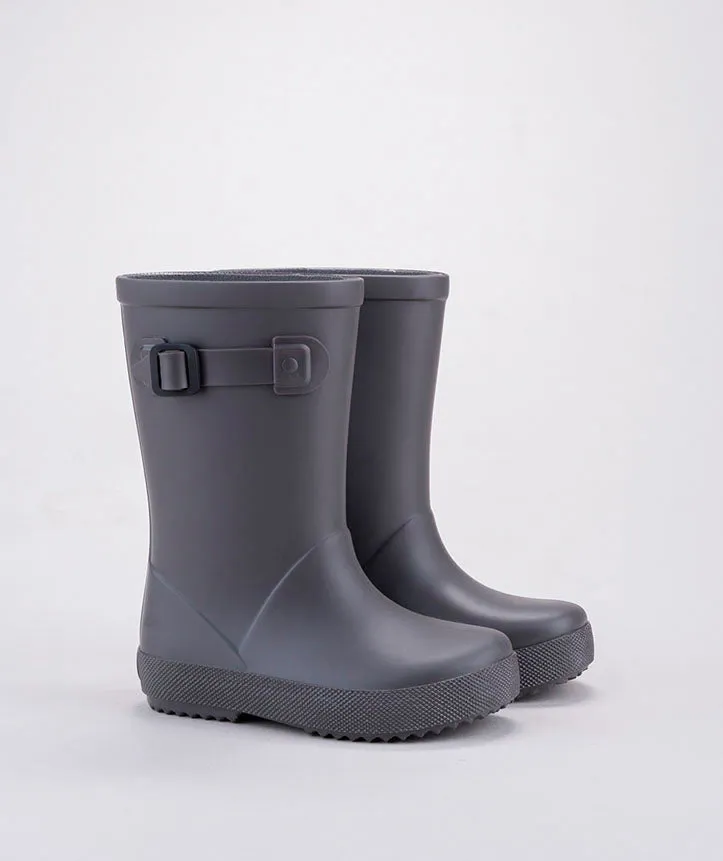 Igor Girl's and Boy's Splash Euri Rain Boots - Gris Mud Resistant Trail Exploration Multi Surface