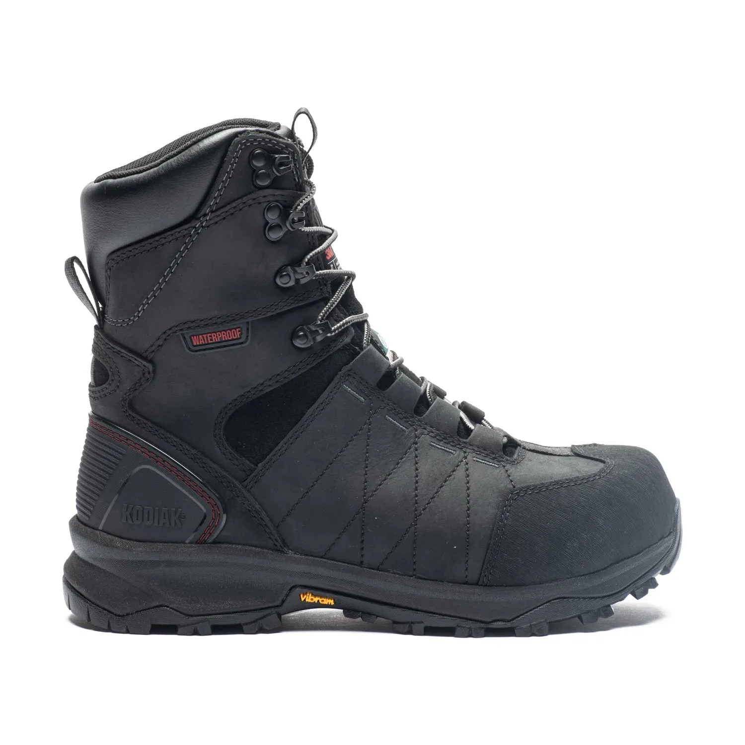 Hunting Trip Kodiak Ice Conqueror Men's 8" Waterproof Composite Toe Work Boots 4TGDBK