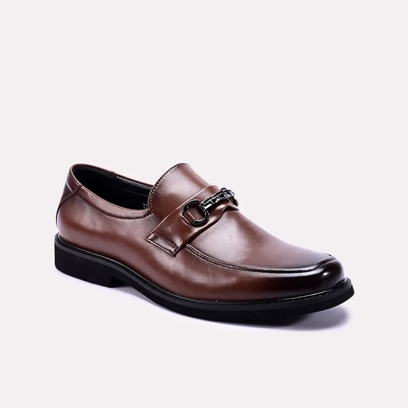 Chisel Cut Formal Shoes Brown 0111280