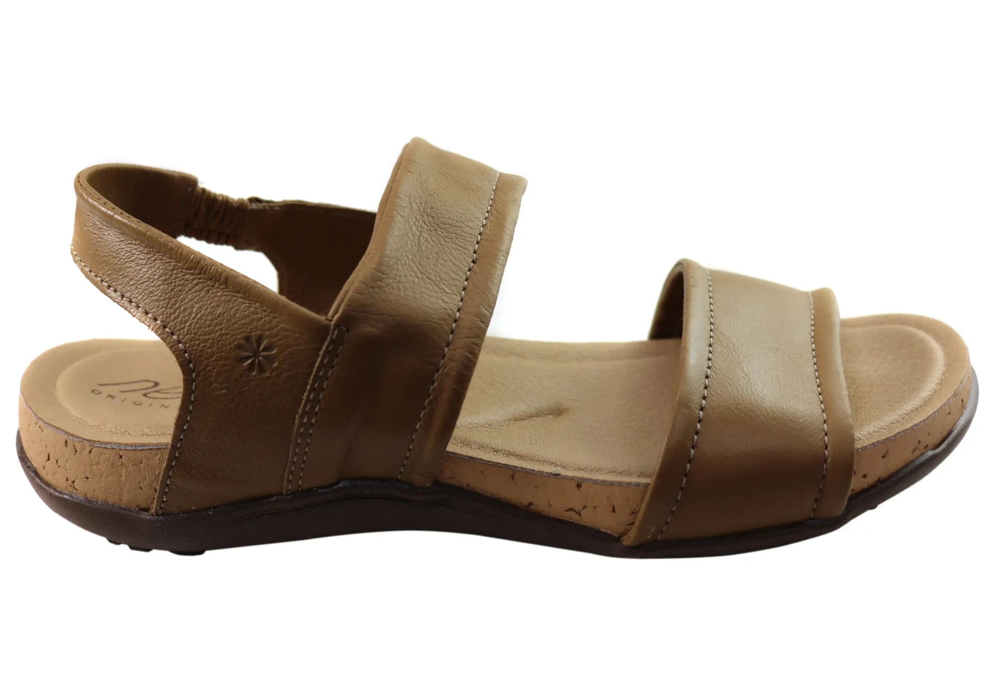Bare Feel Daily Flex New Face Echo Womens Comfortable Leather Sandals Made In Brazil