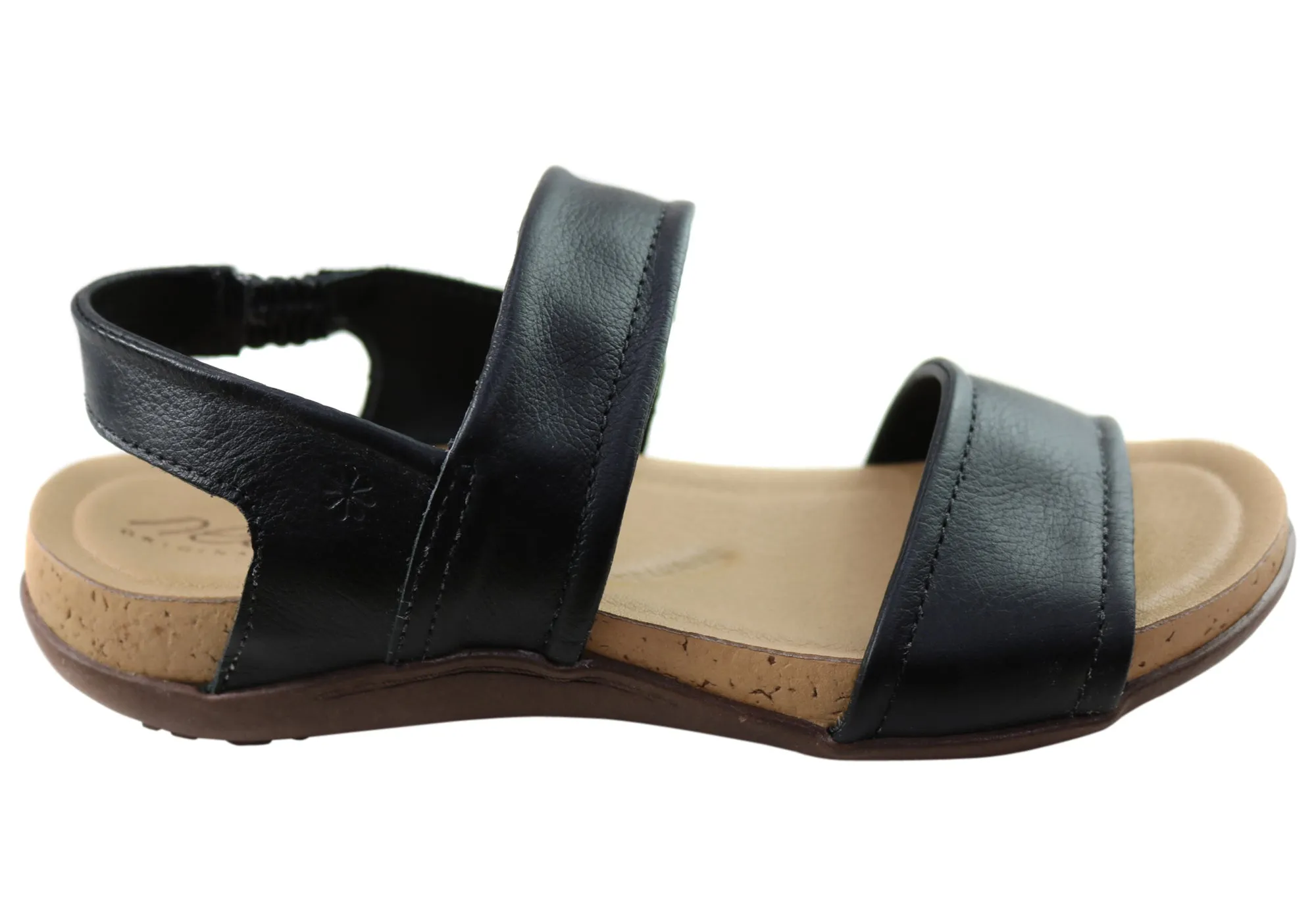 New Face Echo Womens Comfortable Leather Sandals Made In Brazil Smart Comfort