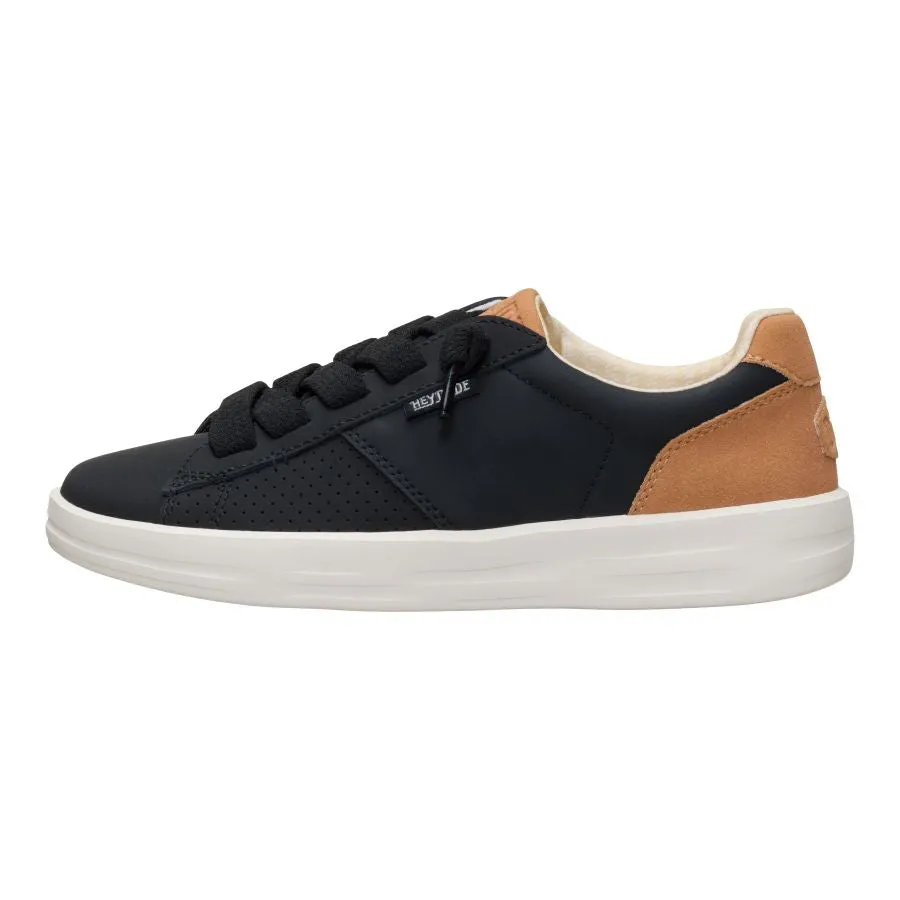 Stable Heel Counter Athletic Sneakers Karina Duo Classic - Black/Tan