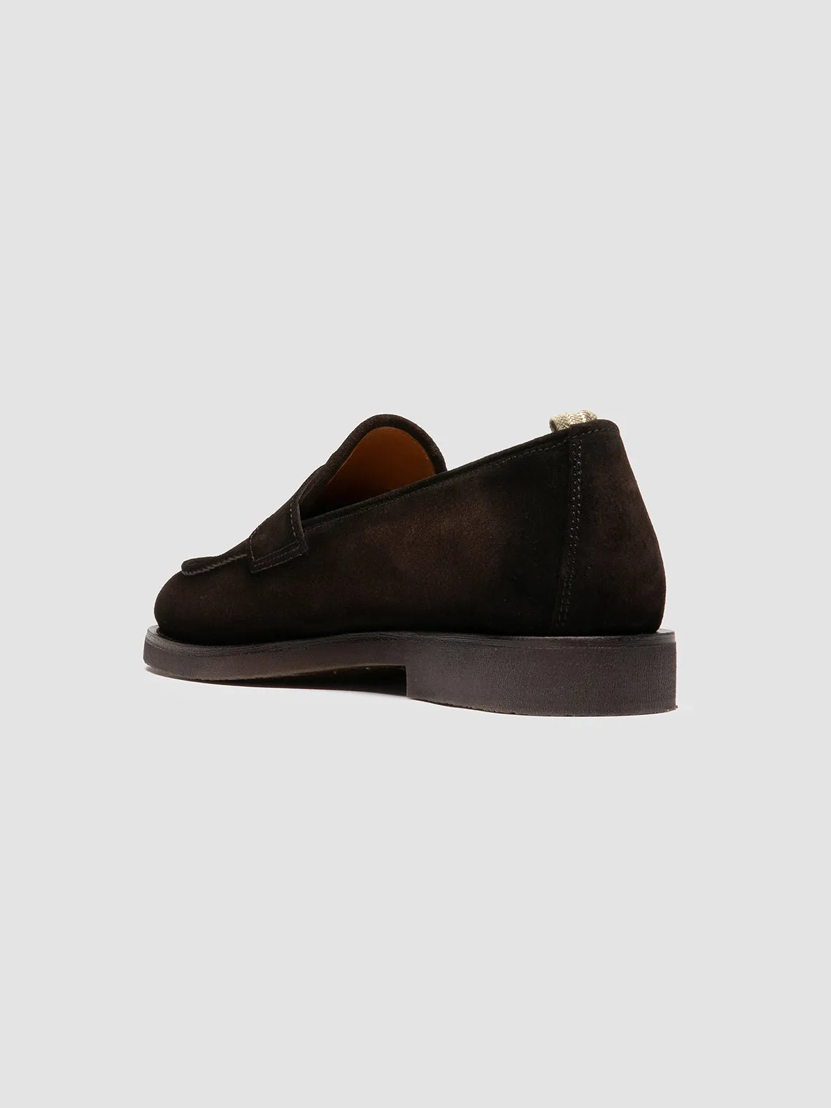 OPERA FLEXI 101 - Brown Suede Penny Loafers Work Approved Stair Run