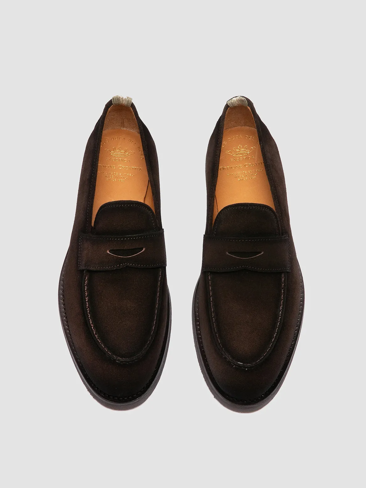 All Around OPERA FLEXI 101 - Brown Suede Penny Loafers