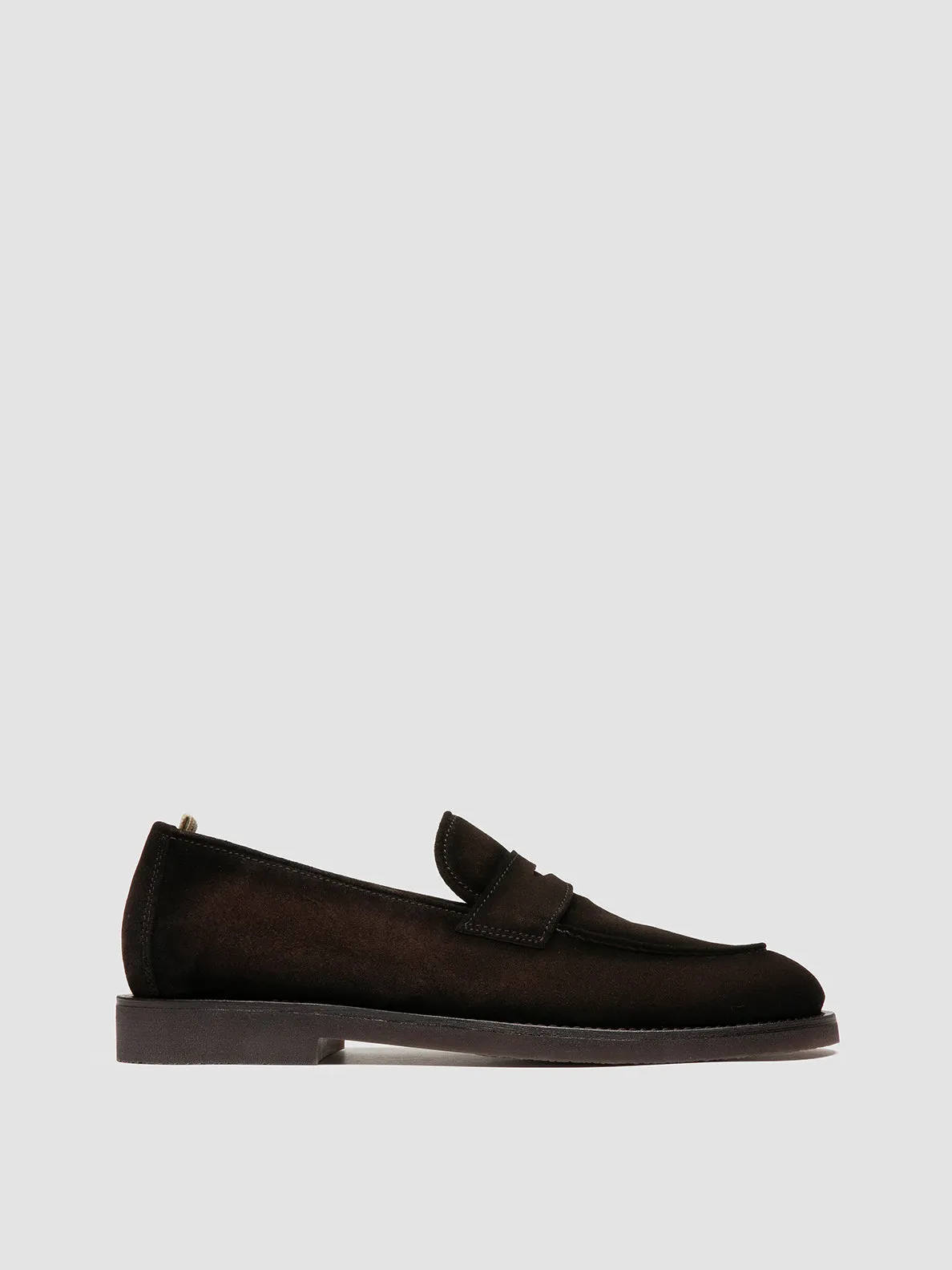 Easy Flow OPERA FLEXI 101 - Brown Suede Penny Loafers