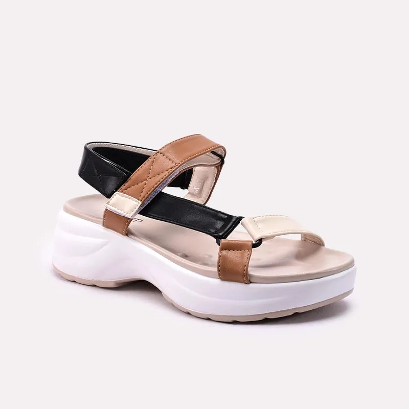 Black Casual Sandal 0421576 breathable materials