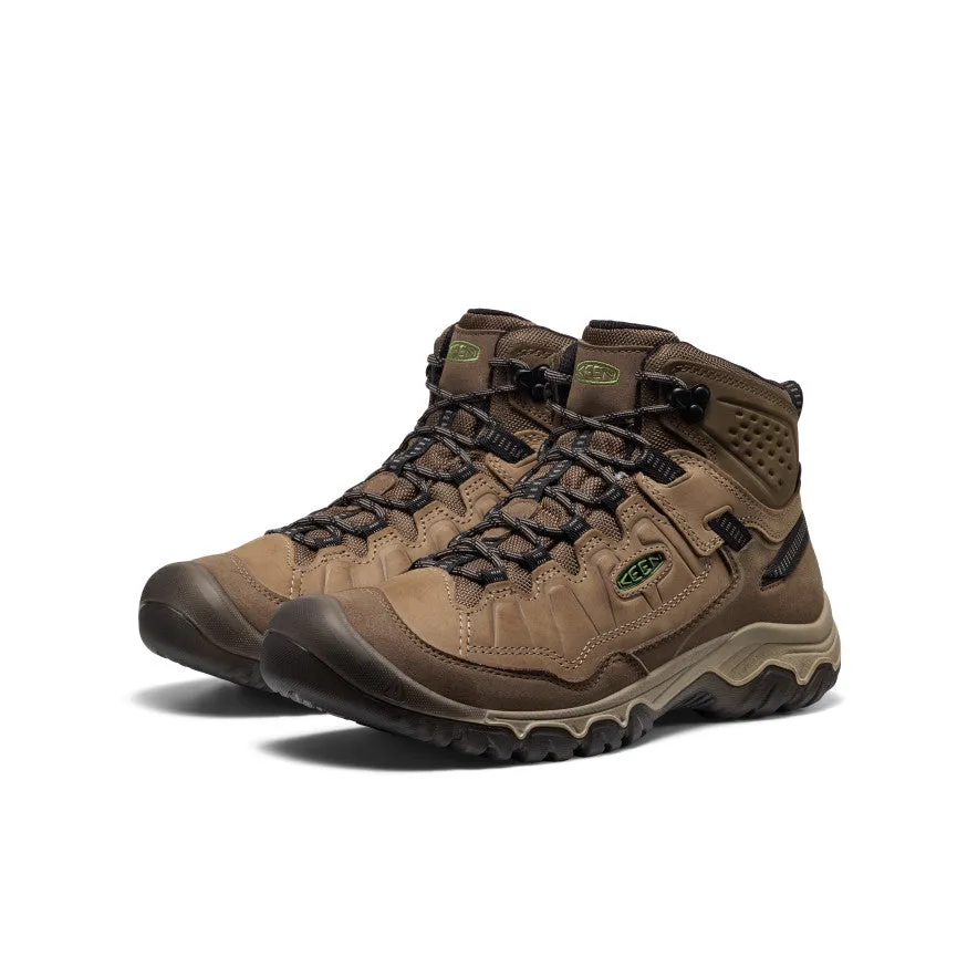 Men's Targhee IV Waterproof Hiking Boot  |  Brindle/Canteen Weekend Trip Soft Inner Lining