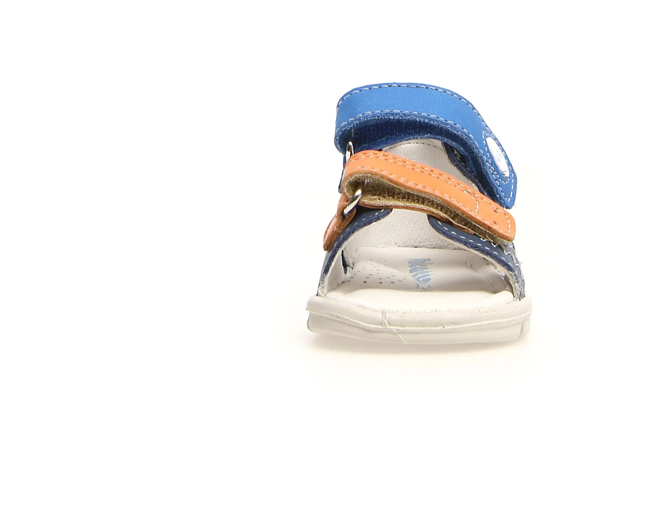 Falcotto Tino Boy's and Girl's Sandals - Azure/Yellow Flex Motion