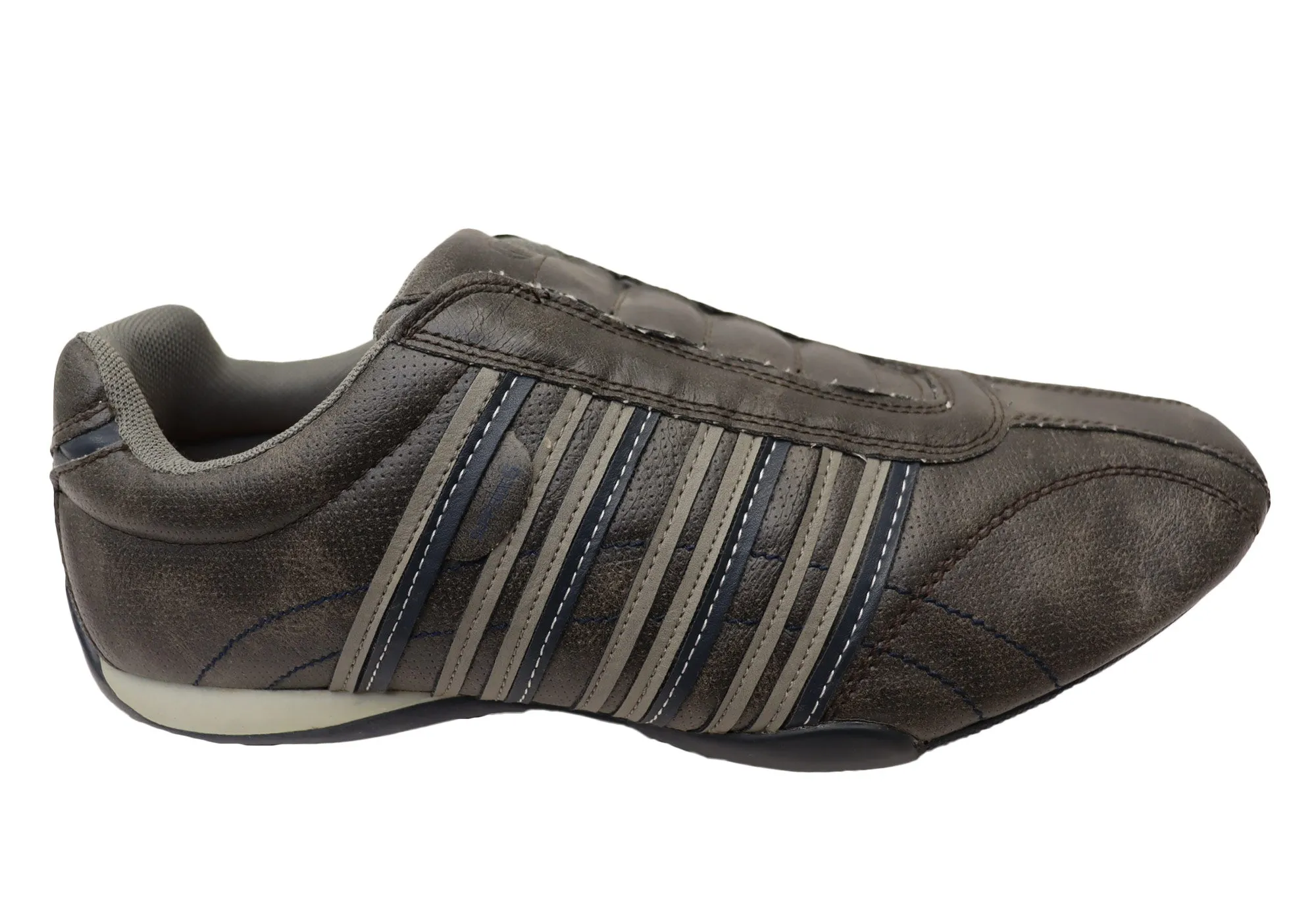 Surfside 6 Cabal Mens Comfortable Slip On Casual Shoes Bright Jog No Hassle