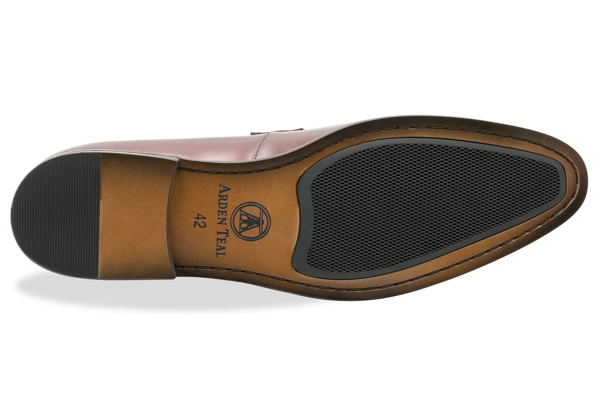 Olavarria Oxblood Penny Loafer Wild Trek Shockproof