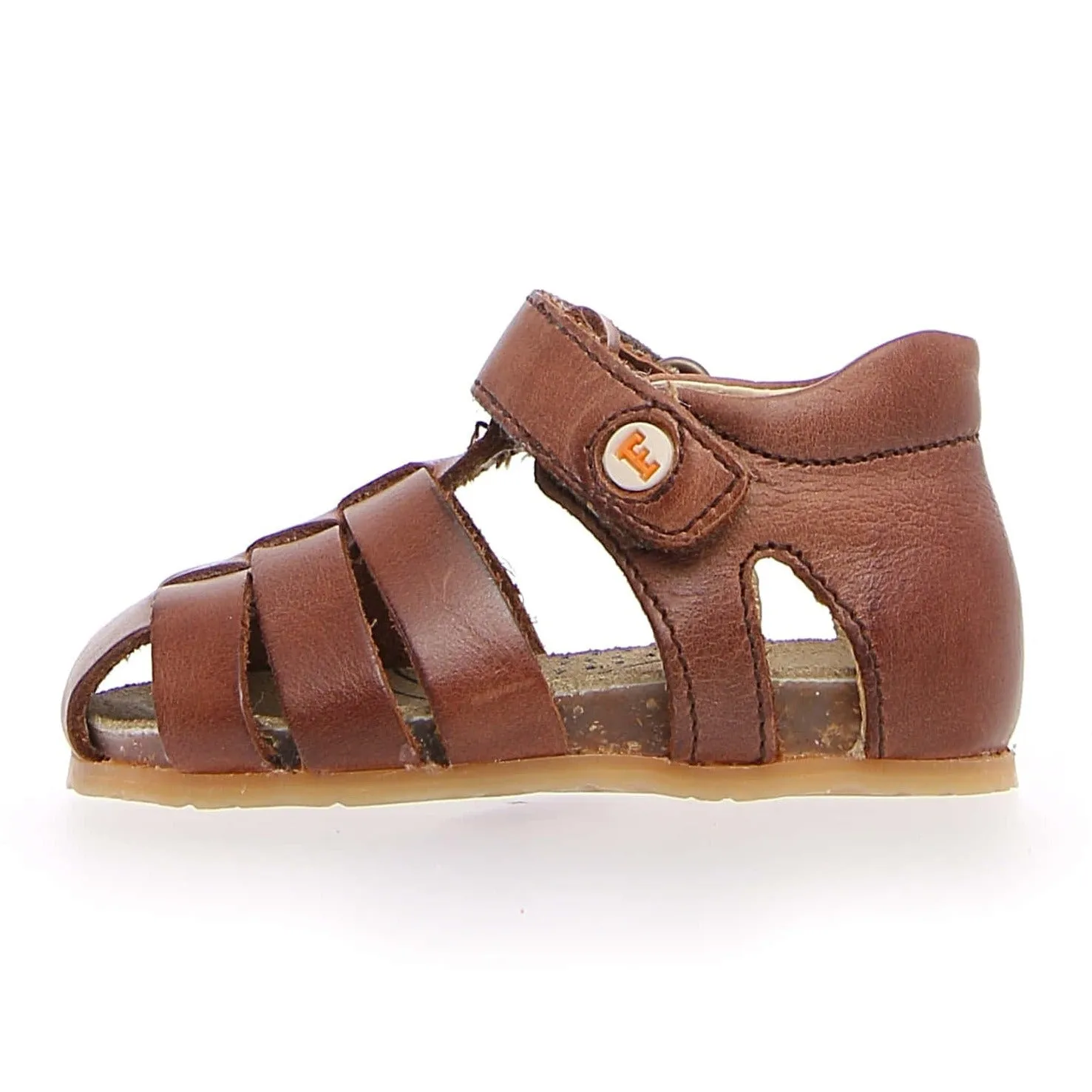 Falcotto Boy's and Girl's Alby Fisherman Sandals - Cuoio Easy Step