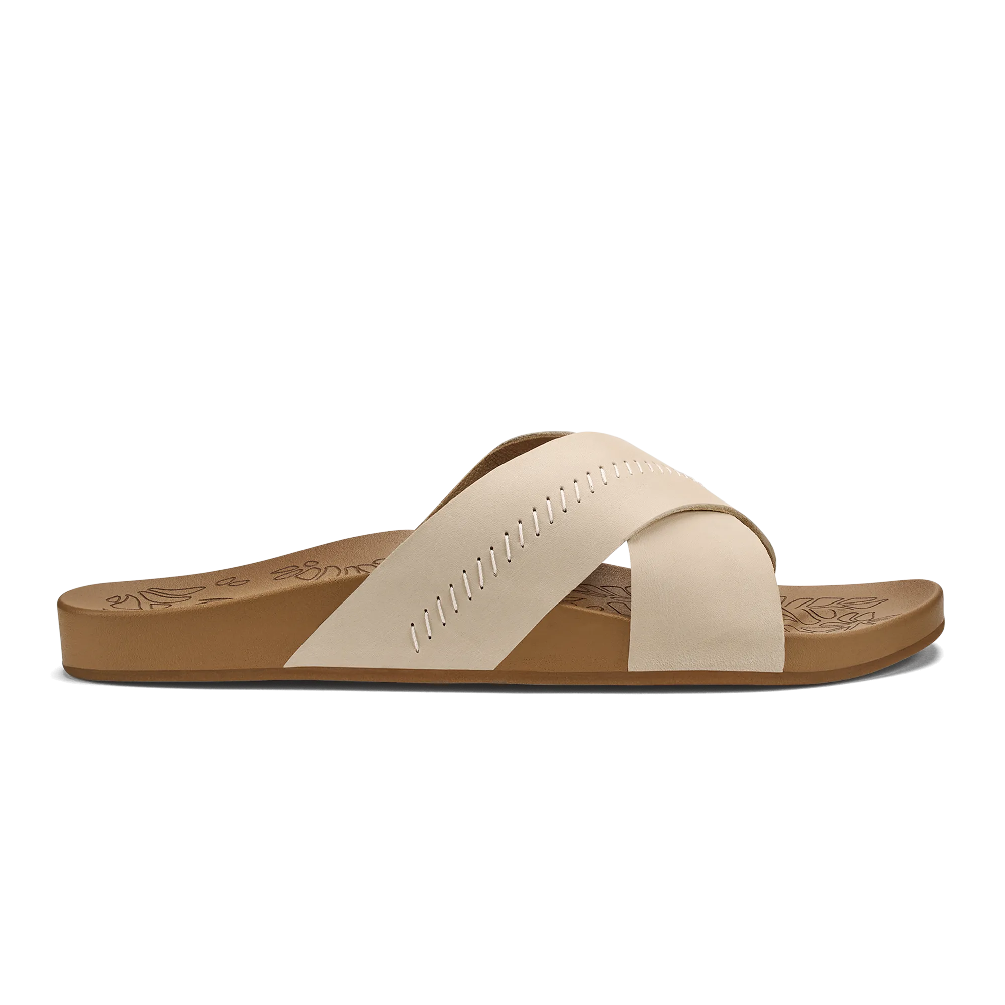 Foot Hug Closed Toe Design K??pe??a ??Olu - Puka / Tan