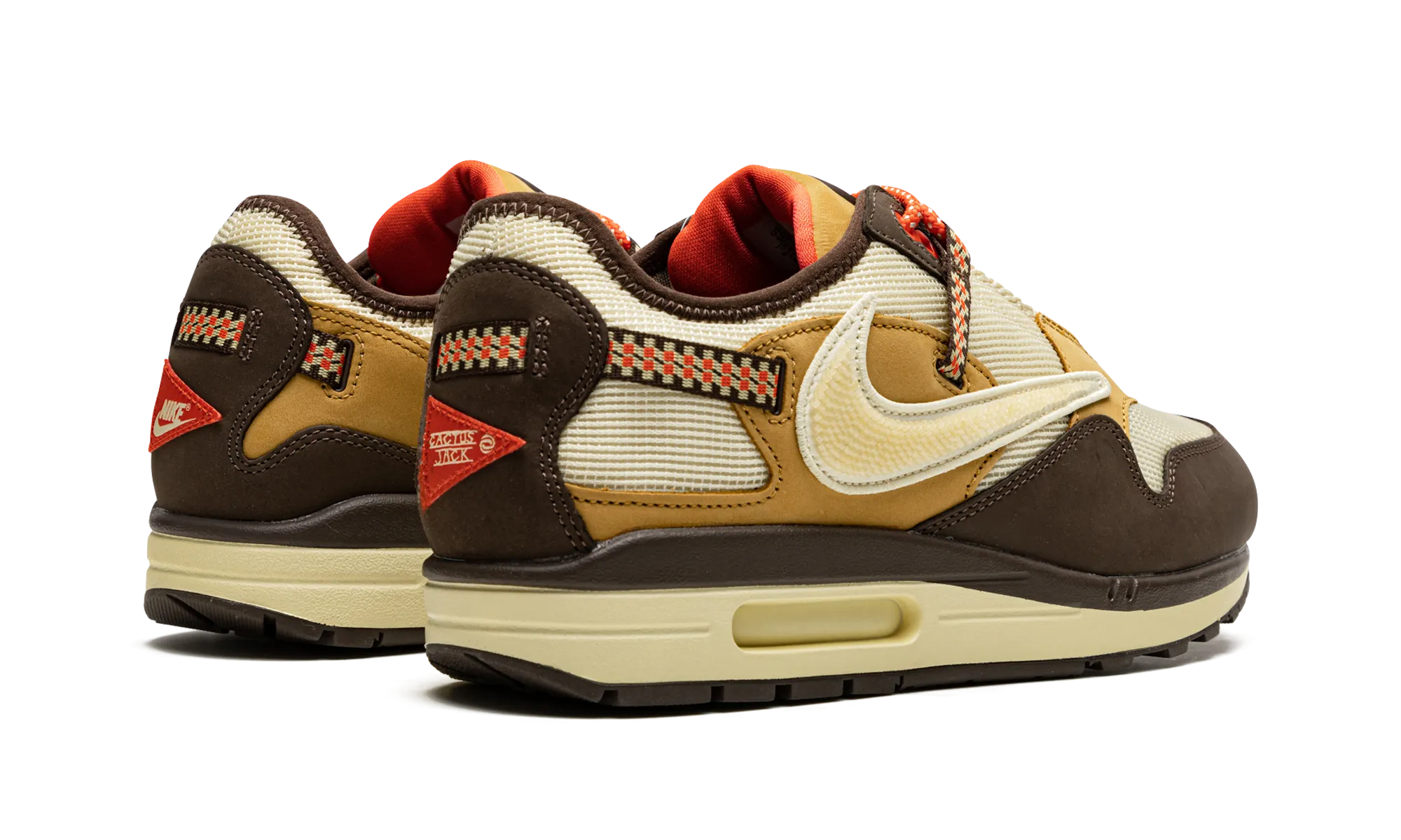 Air Max 1 "Travis Scott - Baroque Brown" March Step Star Jog