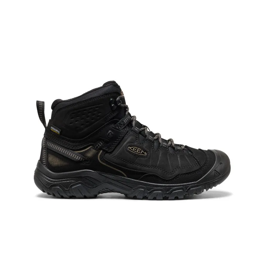 Breathable Design Men's Targhee IV Waterproof Hiking Boot  |  Triple Black