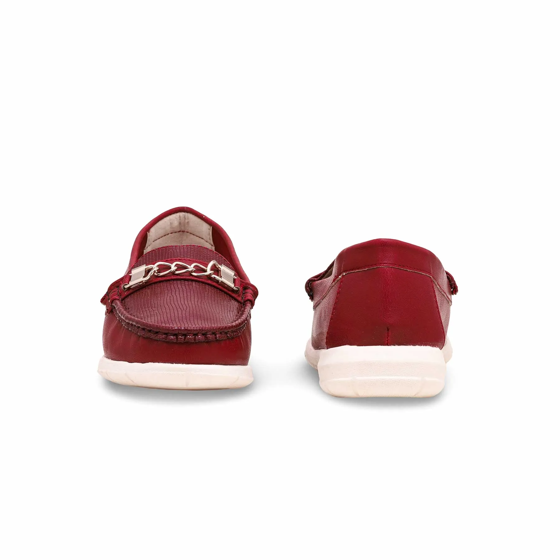 loafers Soft Movement Maroon Moccasin WN4400