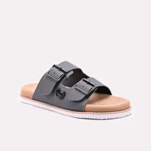 Quick Step-On Comfort Beach Walk Gray Mens Casual Slippers 0151151