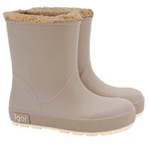 Shock Absorbing Cold Weather Commuter Igor Boy's and Girl's Yogi Dk Borreguito Rain Boots - Elmwood
