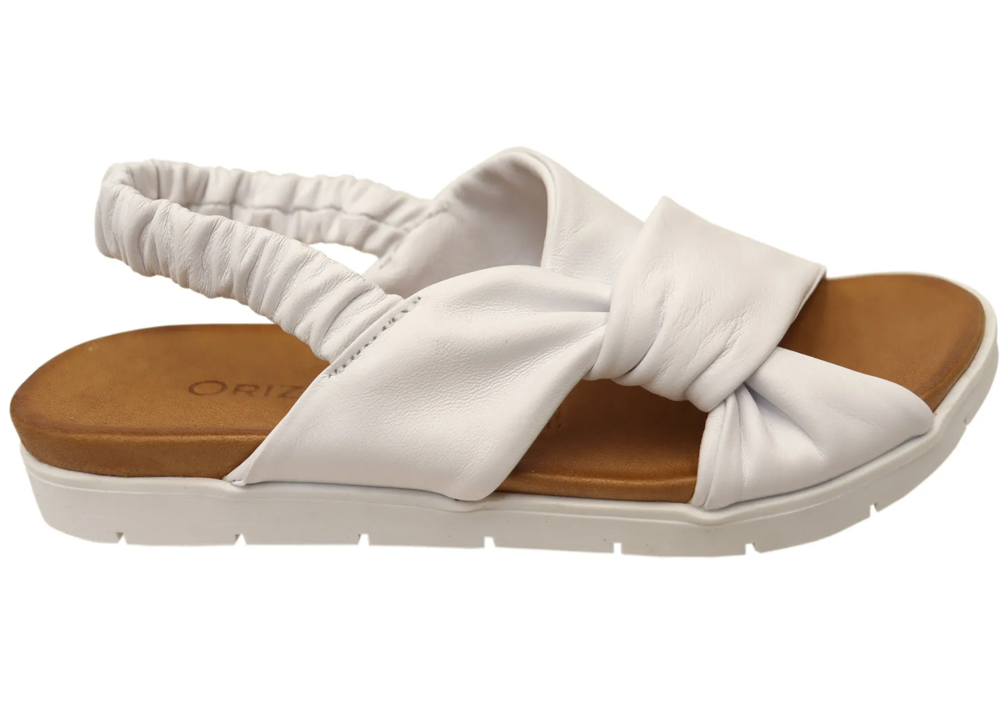 Joint Ease Active Line Orizonte Shanty Womens Comfortable European Leather Sandals