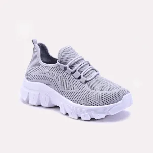Gray Chunky Slip On Sneakers 0440847 Streamlined Weekend Sport