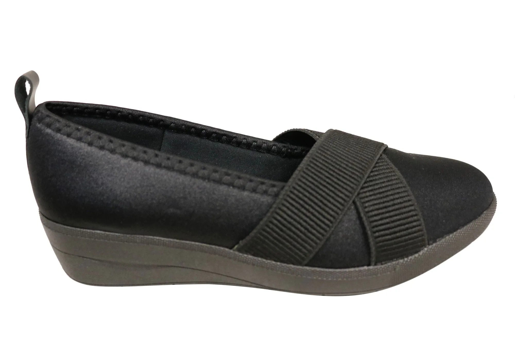 Usaflex Alivia Womens Comfortable Cushioned Shoes Made In Brazil Tone Play