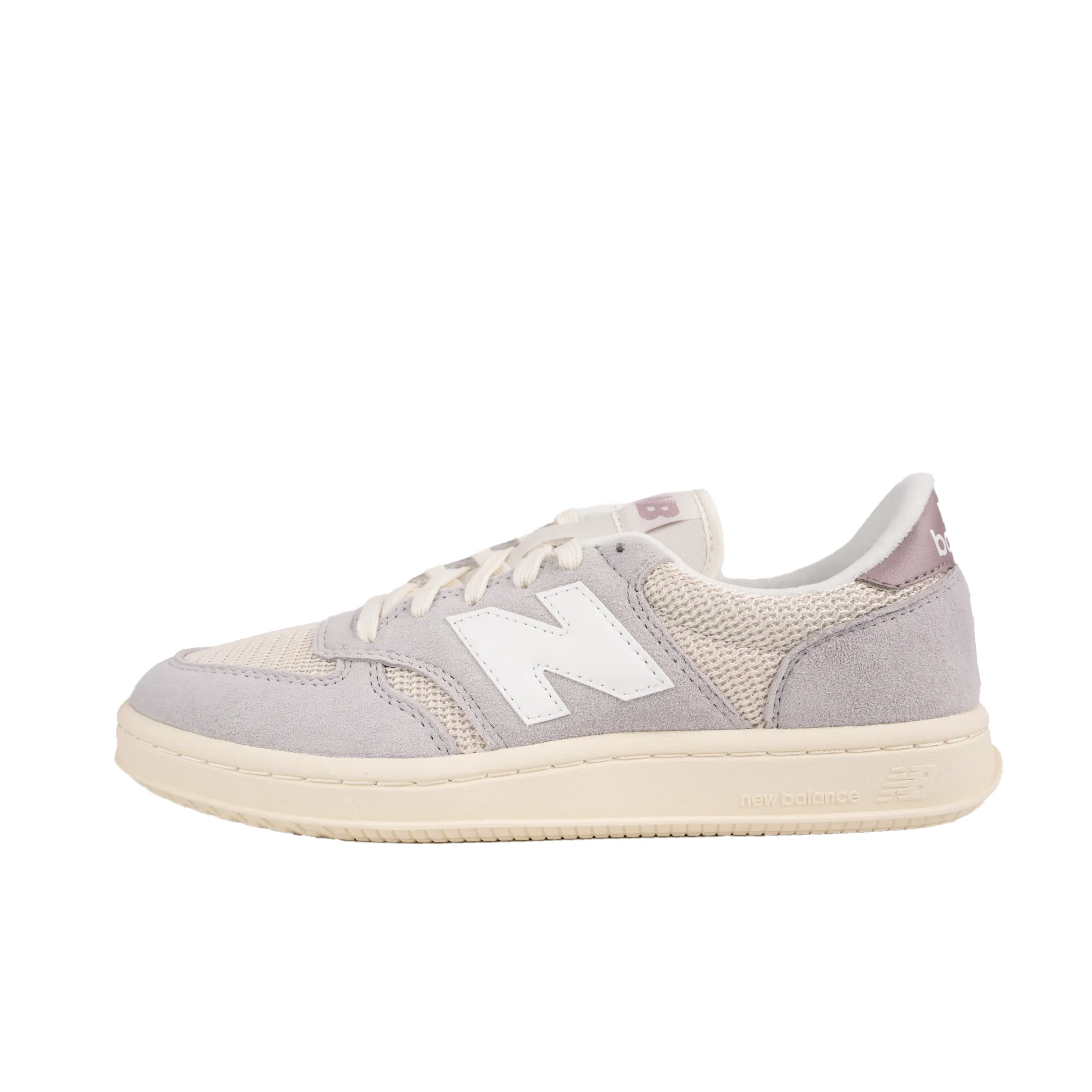 New Balance T500 - Grey Beige durable soles