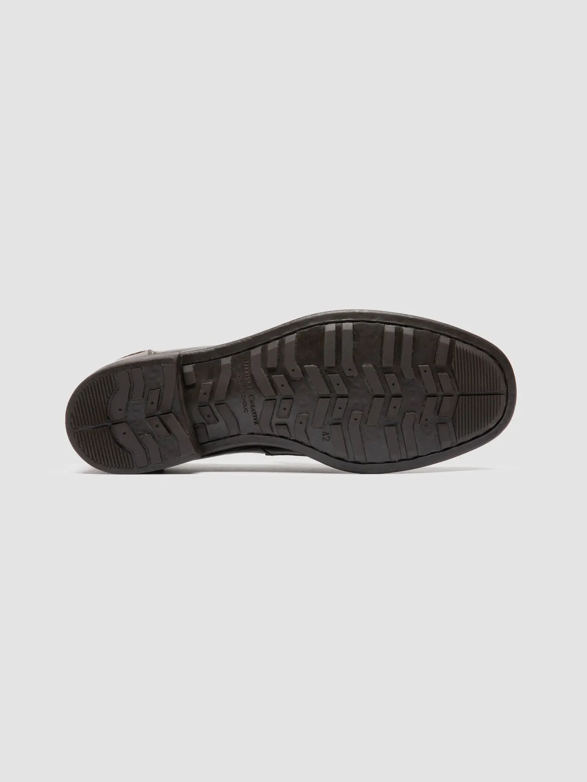 CHRONICLE 056 - Brown Leather Penny Loafer Stone Path