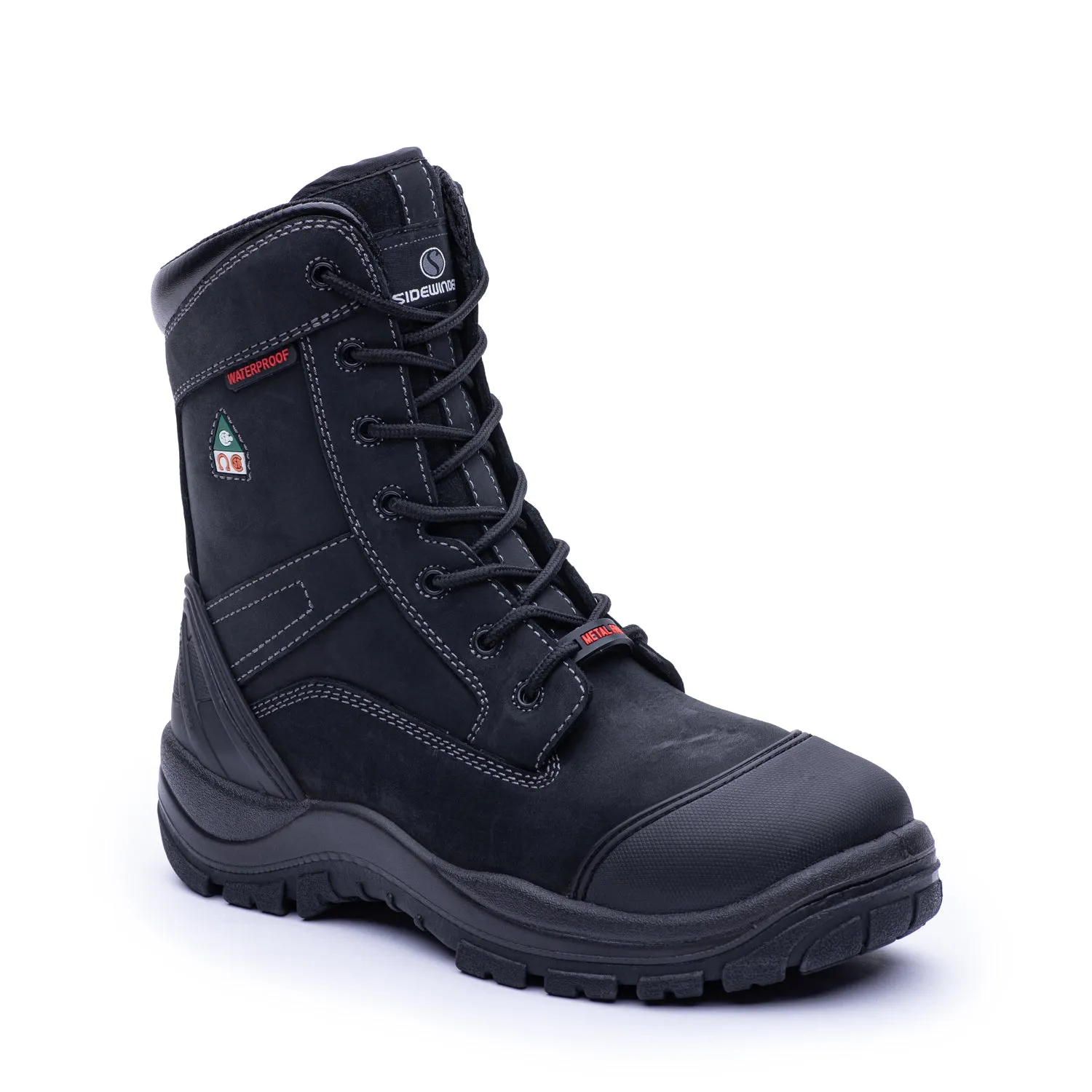 Frost resistant Rogue Black 8" Composite work boots - 851