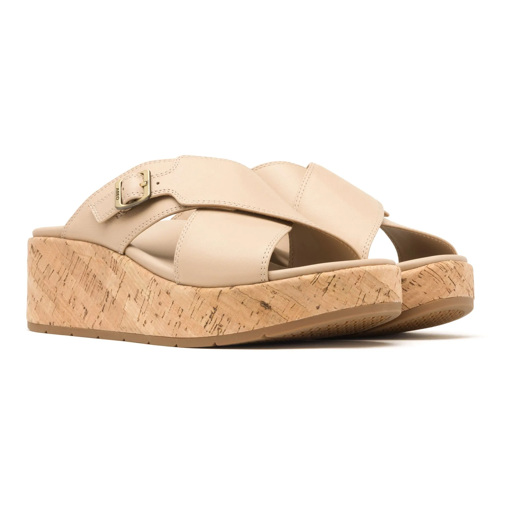 platform sandals foam Solstice Cross Slide Metatarsal