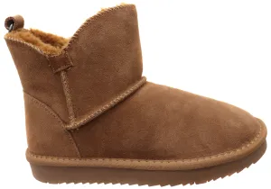 Grosby Nahil Womens Warm Comfortable Indoor Leather Boot Slippers Superior Design