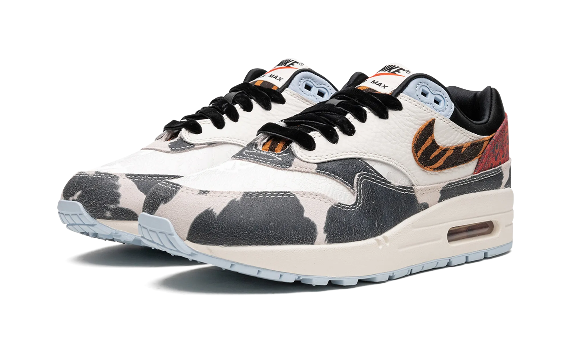 AIR MAX 1 '87 MNS WMNS "Tiger Swoosh Cow Print" Fresh Vibes