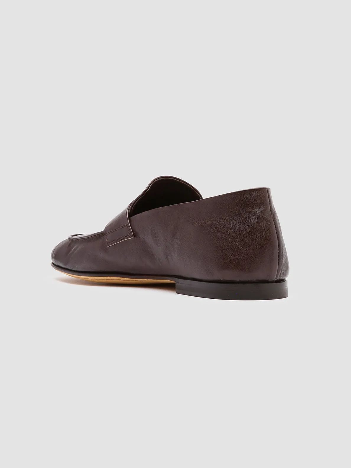 Flexible Arch AIRTO 001 - Brown Leather Penny Loafers