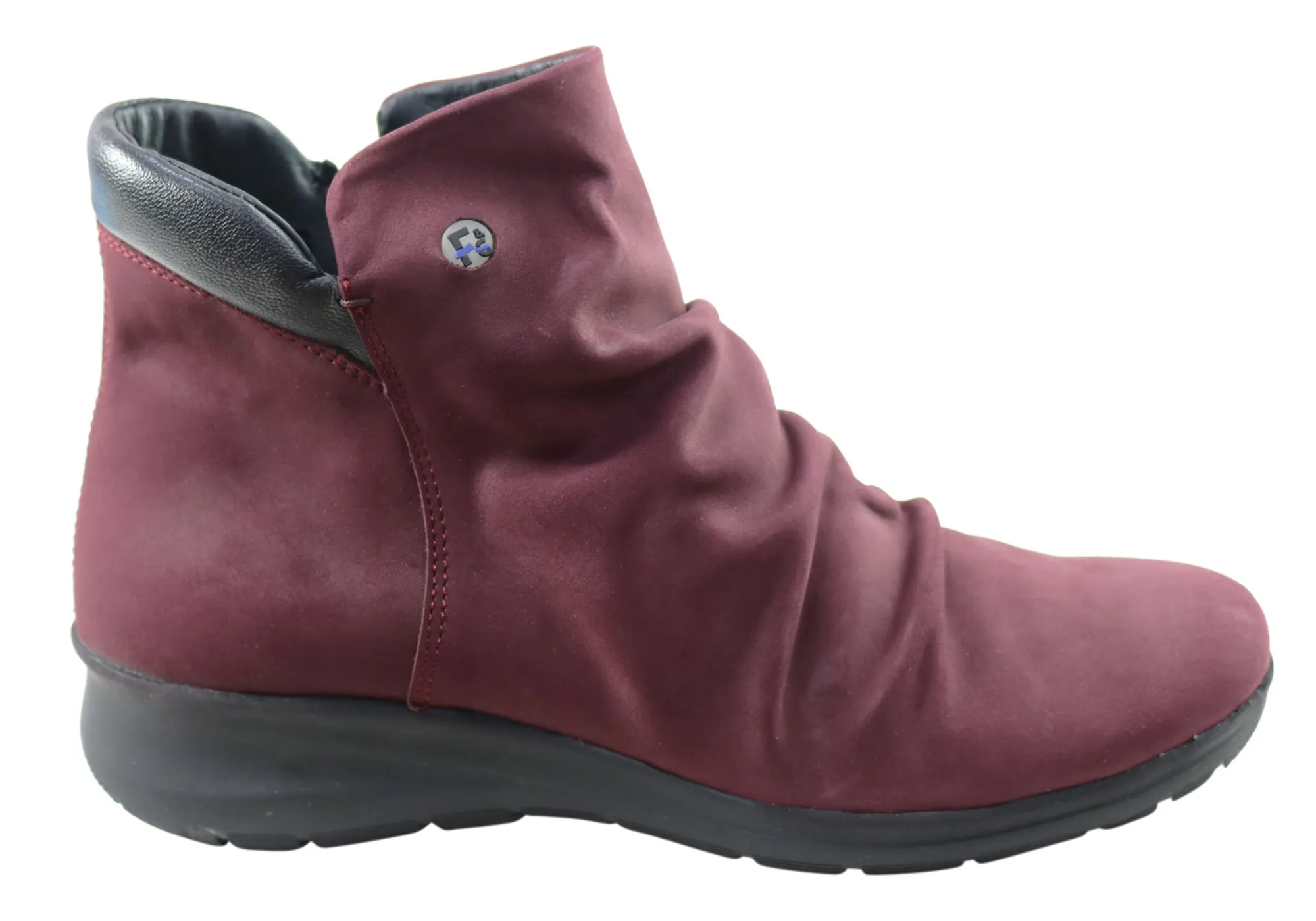 Insulated Trail Runner Flex & Go Melo Womens Comfortable Leather Ankle Boots Made In Portugal