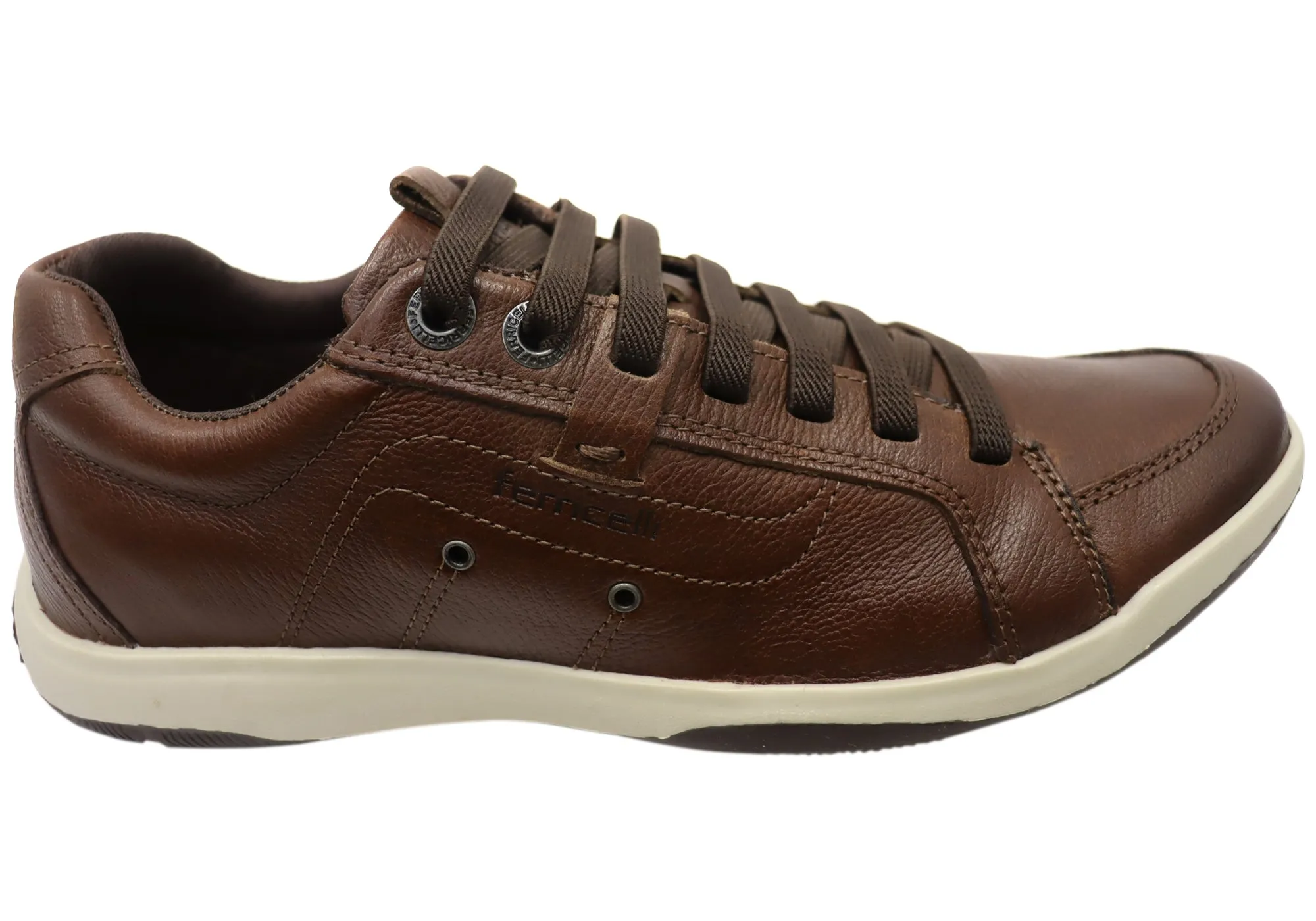 Effortless Move Breathable Canvas Ferricelli Cortes Mens Brazilian Comfort Leather Slip On Casual Shoes