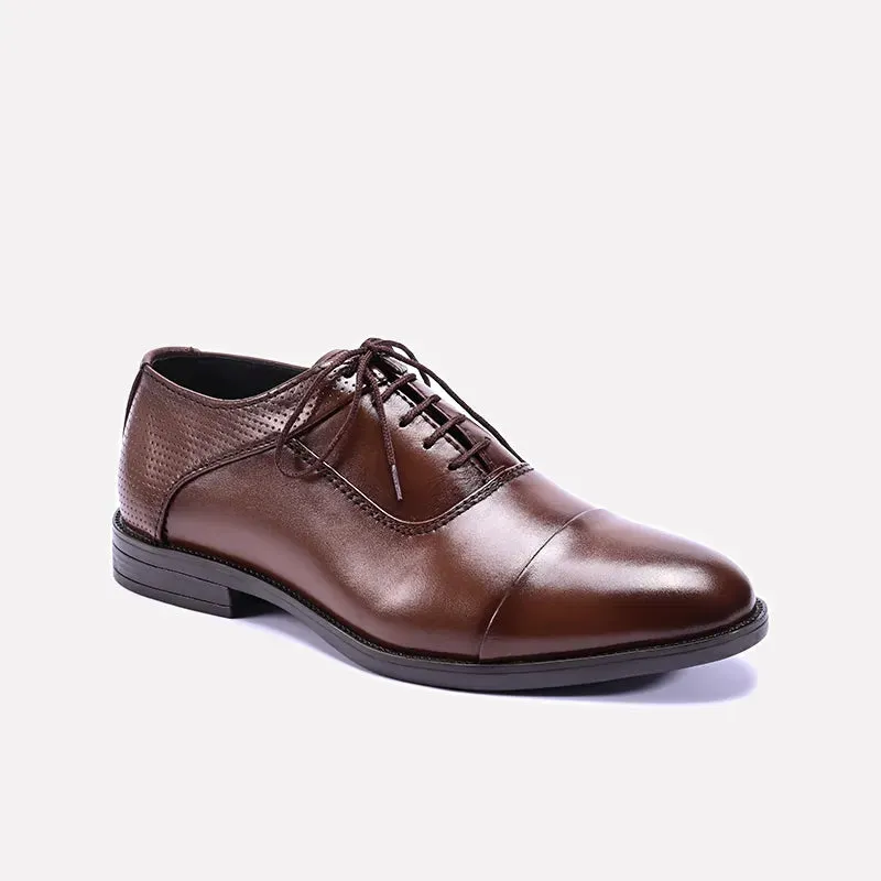 Titanium Brown Formal Shoes 0111185 Lift Add Bespoke Fit