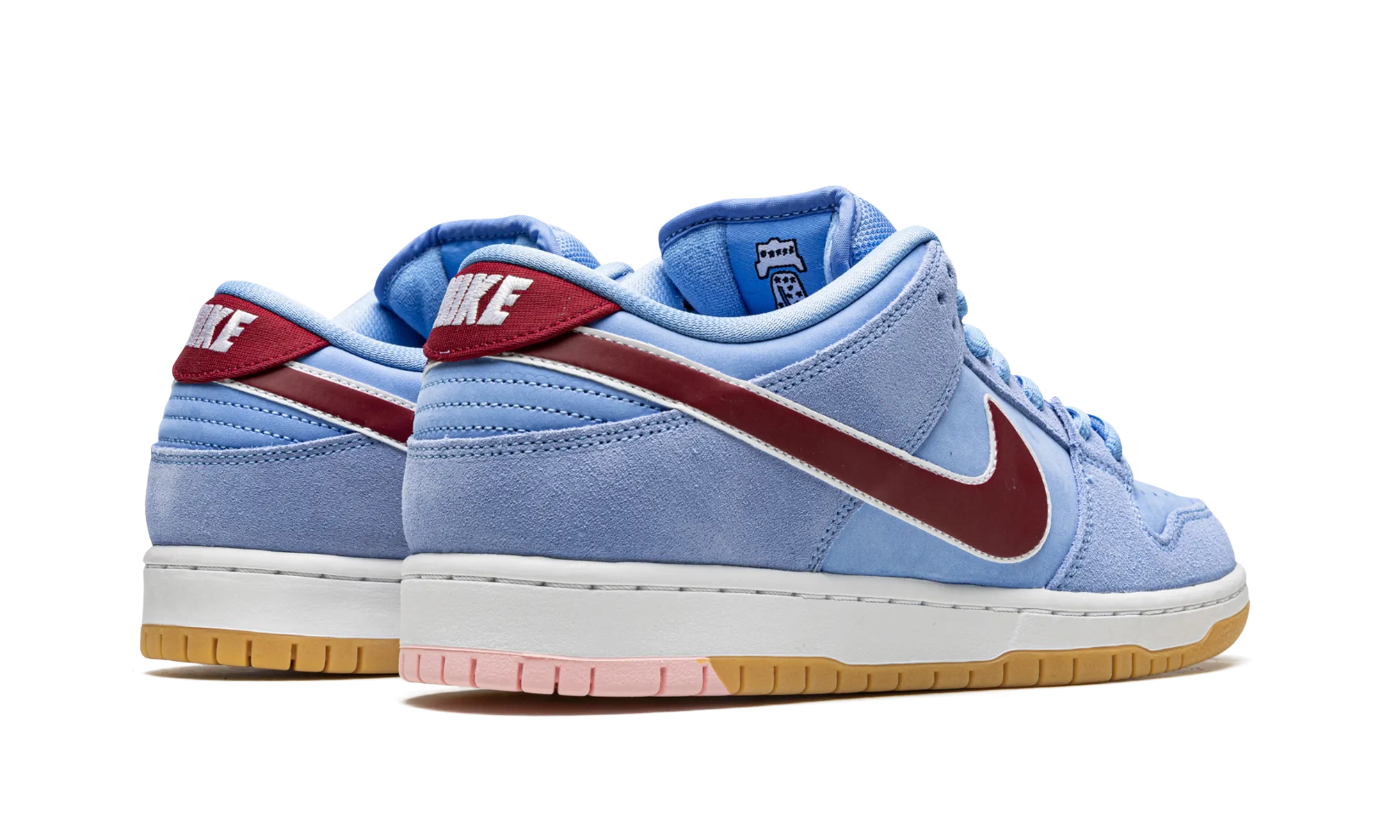 SB Dunk Low "Phillies" Soft   leather Active Step