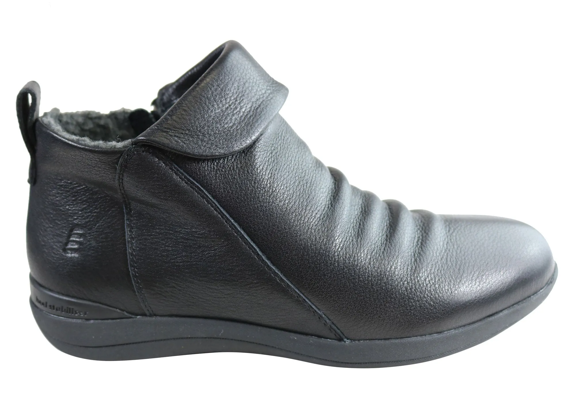 Cushioned Step Urban Traveler Homyped Glee Womens Comfortable Supportive Leather Ankle Boots