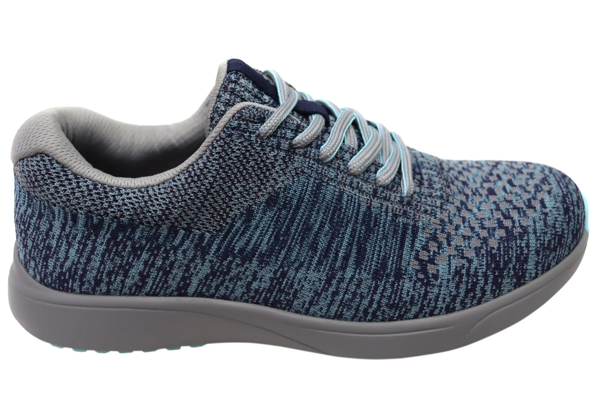 Traq by Alegria Goalz Womens Comfortable Lace Up Sneakers Fast Go
