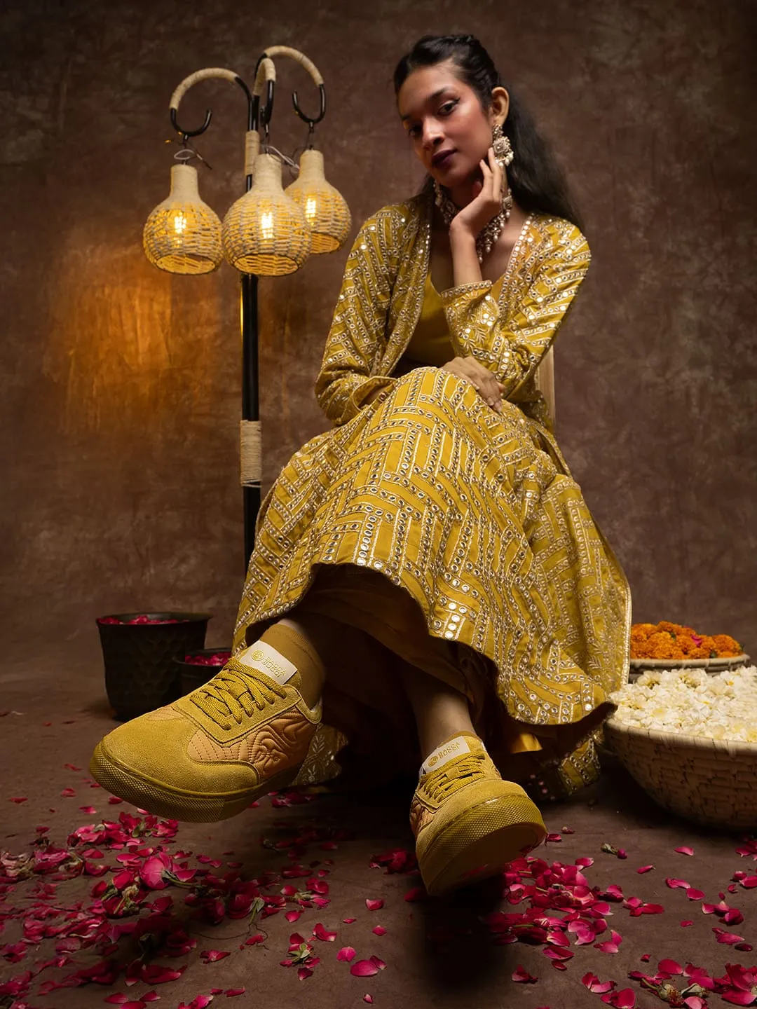 Tone Play School Day RANGREZA ETHNIC by Bacca Bucci ?C Sneakers for Indian Festive & Ethnic Wear
