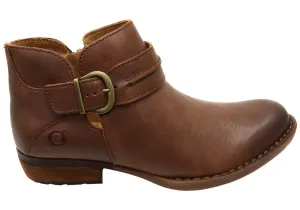 Dream Walk Waterproof Design Born Kati Womens Comfortable Leather Low Heel Ankle Boots