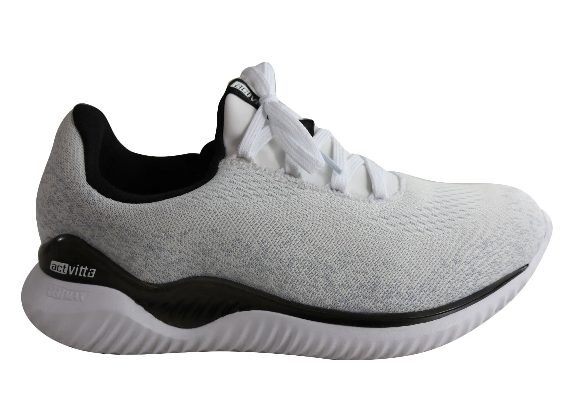 Textured Upper Low noise Actvitta Connect Womens Comfort Cushioned Active Shoes Made In Brazil