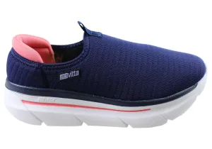 Actvitta Arlo Womens Cushioned Platform Active Shoes Made In Brazil Shock Wear Versatile Look