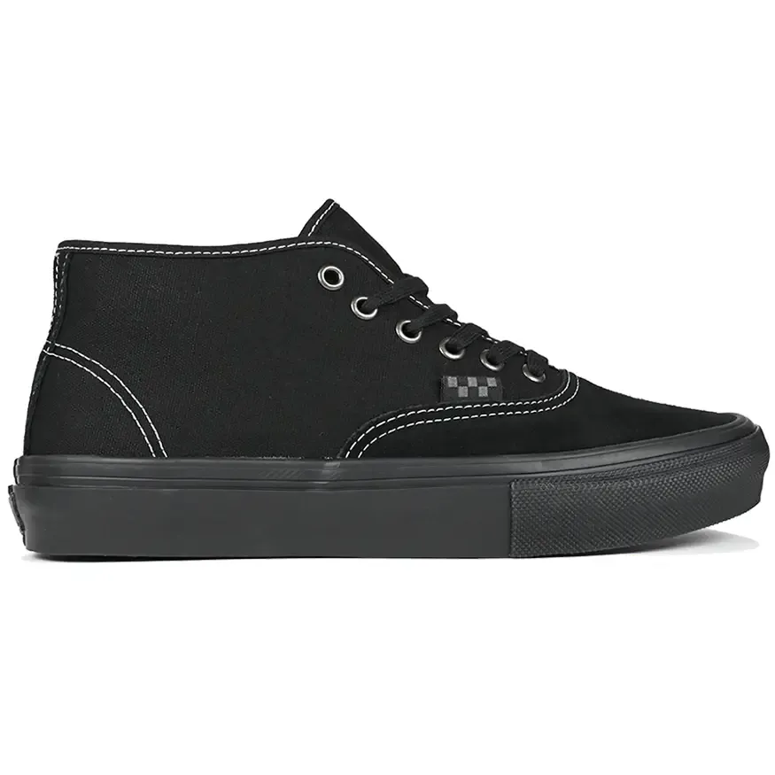 Vans Skate Authentic Mid Skateboarding Shoe mom style Trail Jog