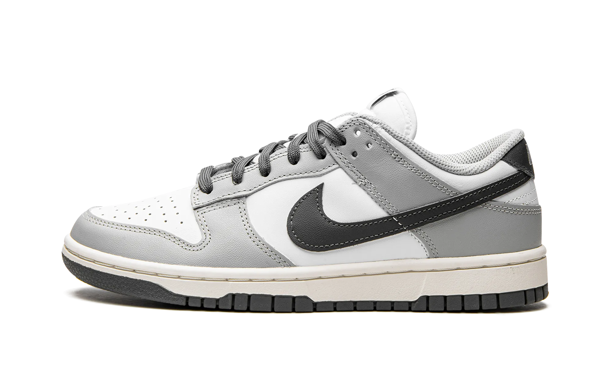 Wear Anytime Rubber Outsole DUNK LO MNS WMNS "Light Smoke Grey"